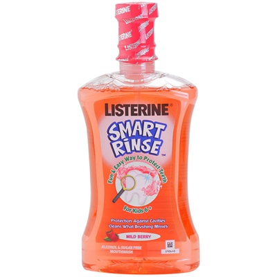 Listerine Smart Rinse Mild Berry apa de gura pentru copii